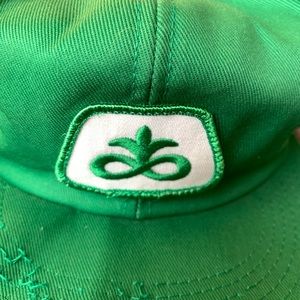 Vintage PIONEER SEED Snapback Trucker Hat Mesh Patch Cap K Brand USA RARE